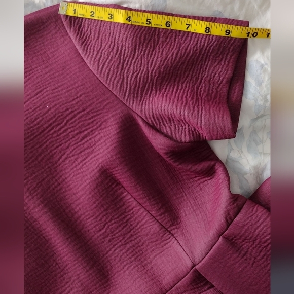 COS plum/wine/burgundy dress. EUC. Size M. - Picture 11 of 16